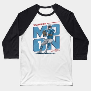Warren Moon Houston Initials Baseball T-Shirt